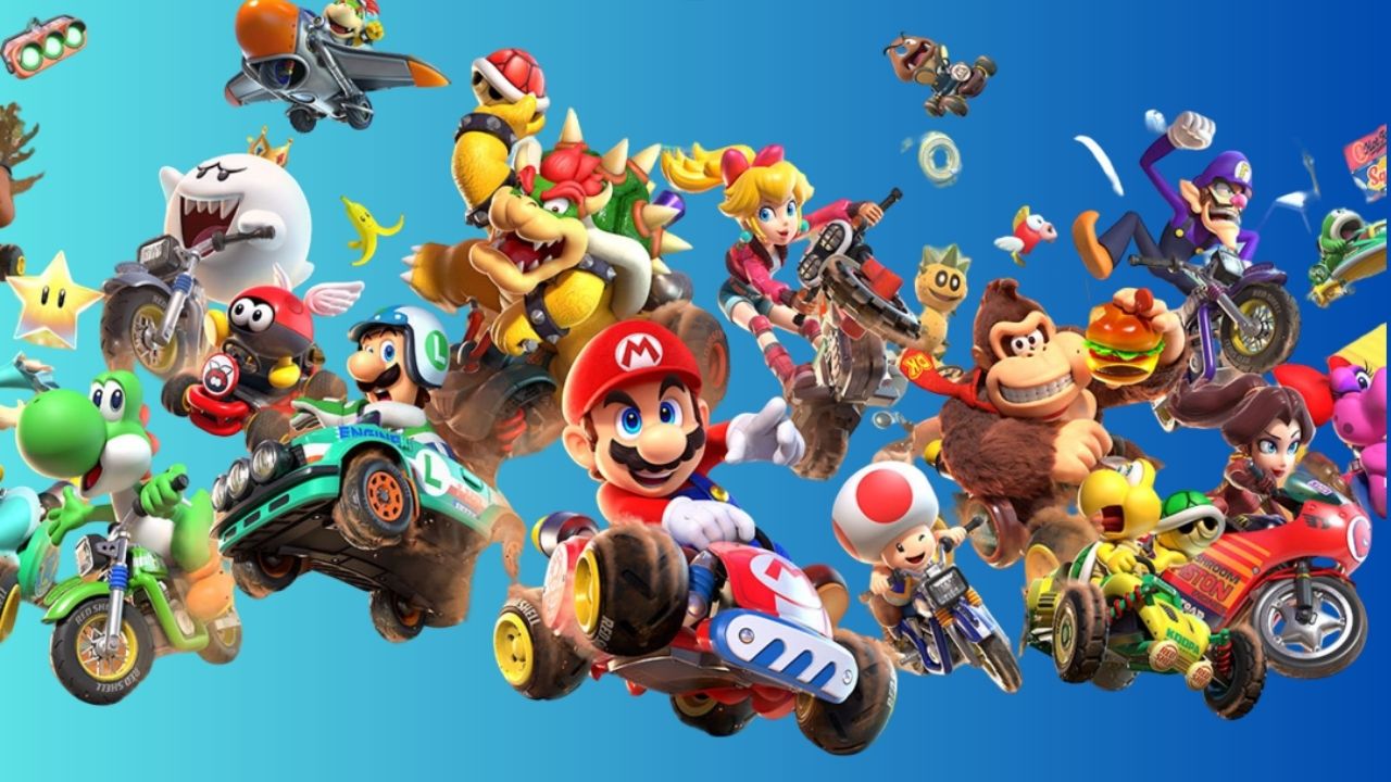 mario kart world characters